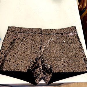 Express sequin shorts